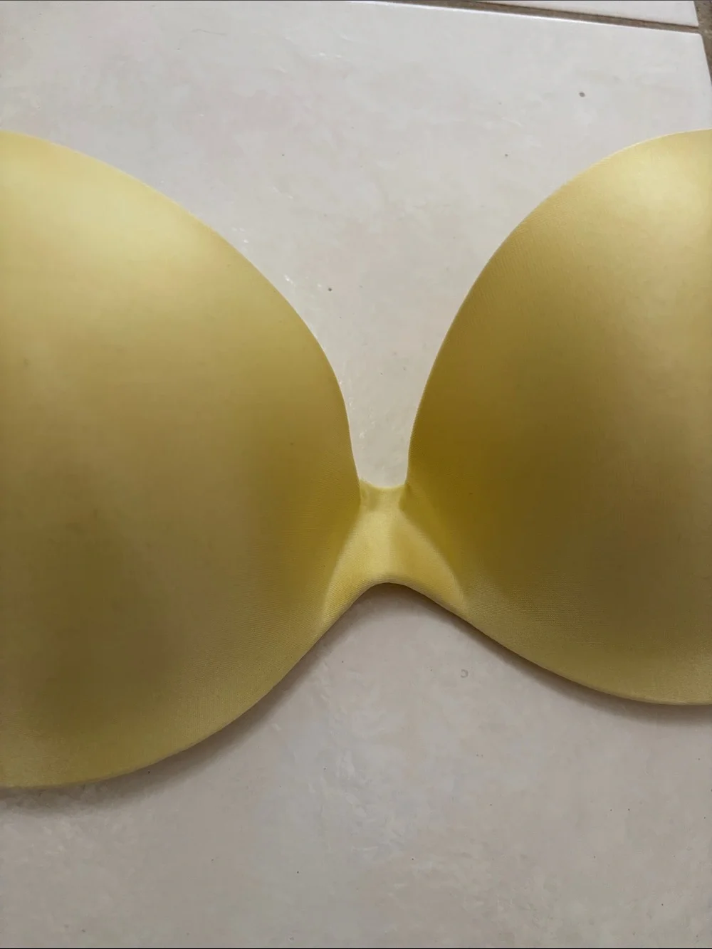 Ambrielle Light Yellow Smooth Moulded T-Shirt Bra